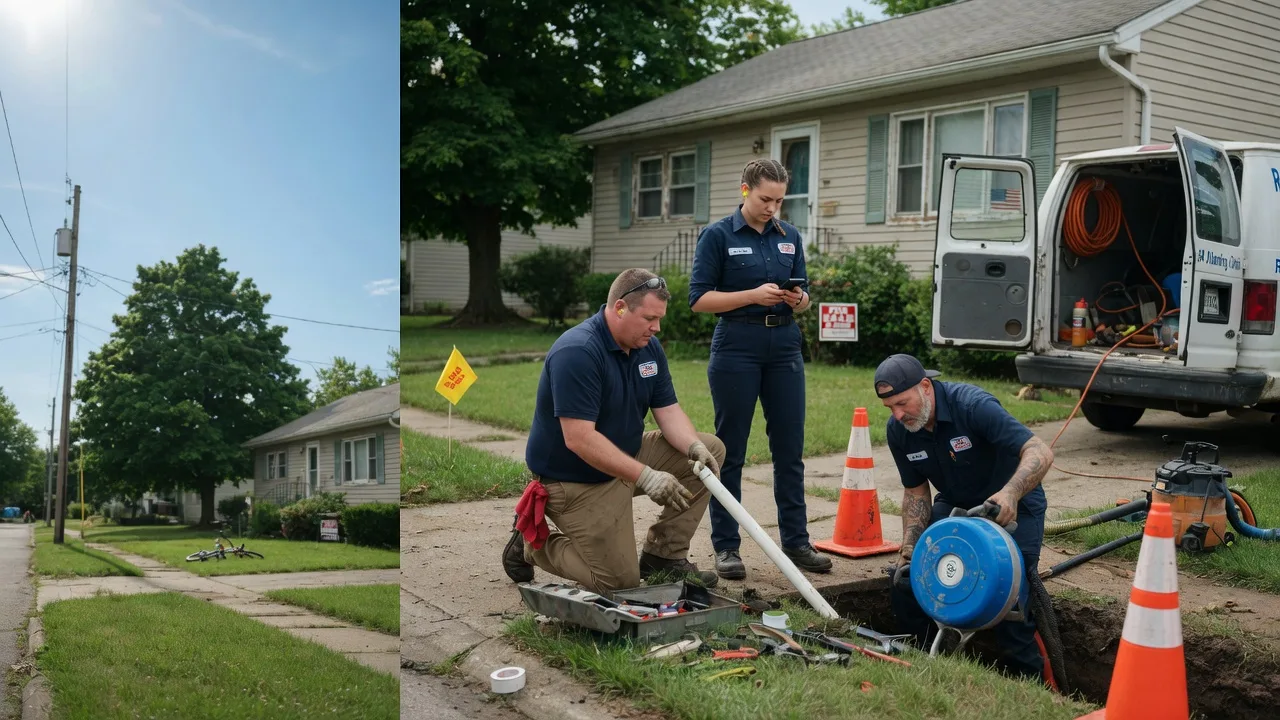 Sewer Line Repair in Easton, PA near me